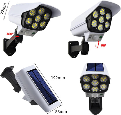 Luz solar con sensor