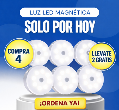 Luz LED RGB - Recargable - Magnética