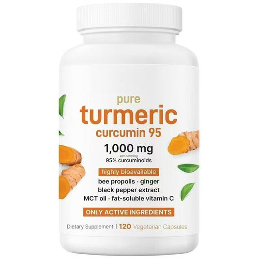 Cápsulas de Cúrcuma - Curcumina 95% + BioPerine®